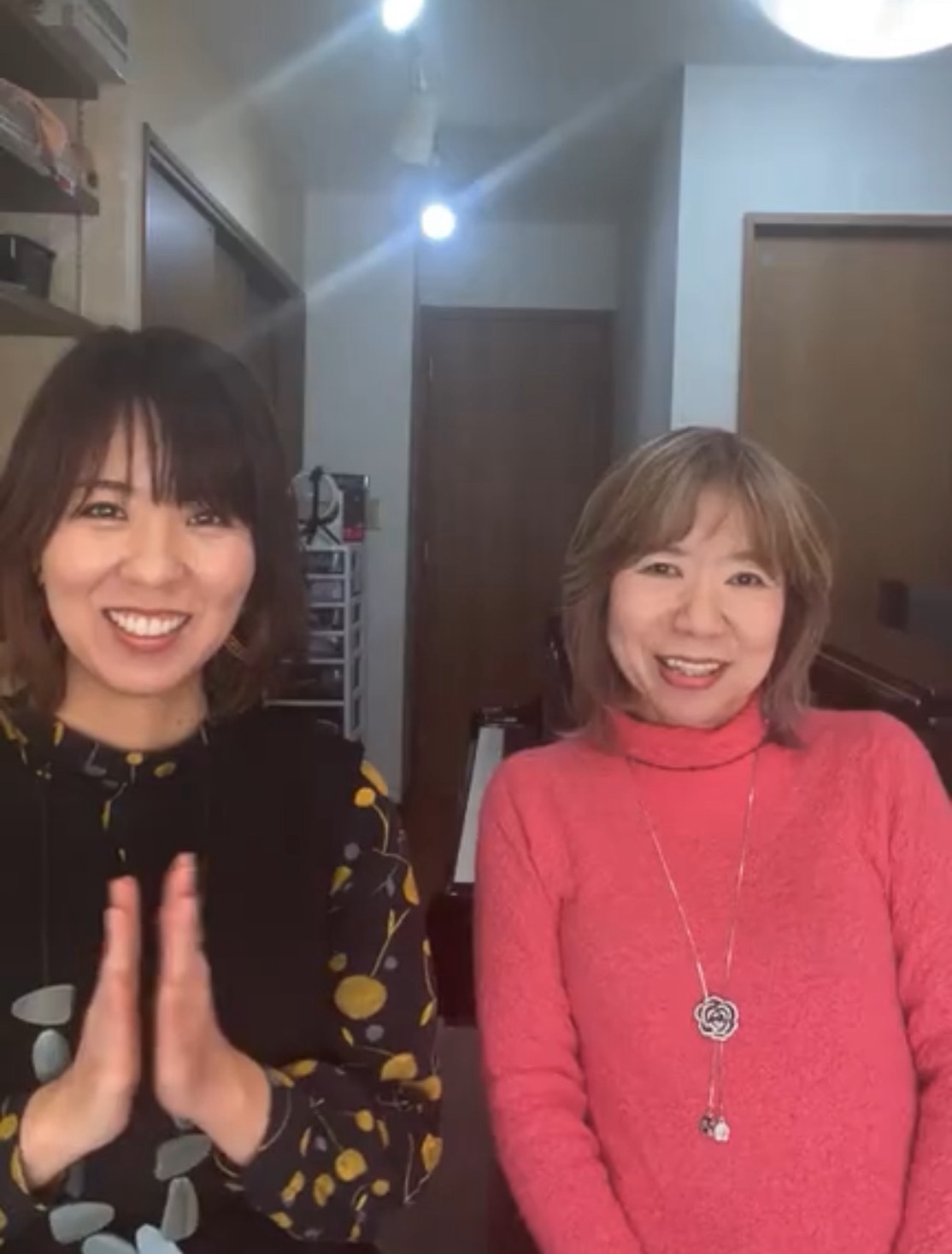 山地真美さんとのオンラインでの交流